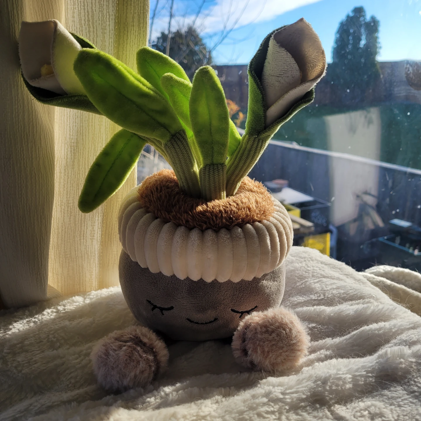 Greenhouse Plush Potted Plant Toy by Ganz - photo 4