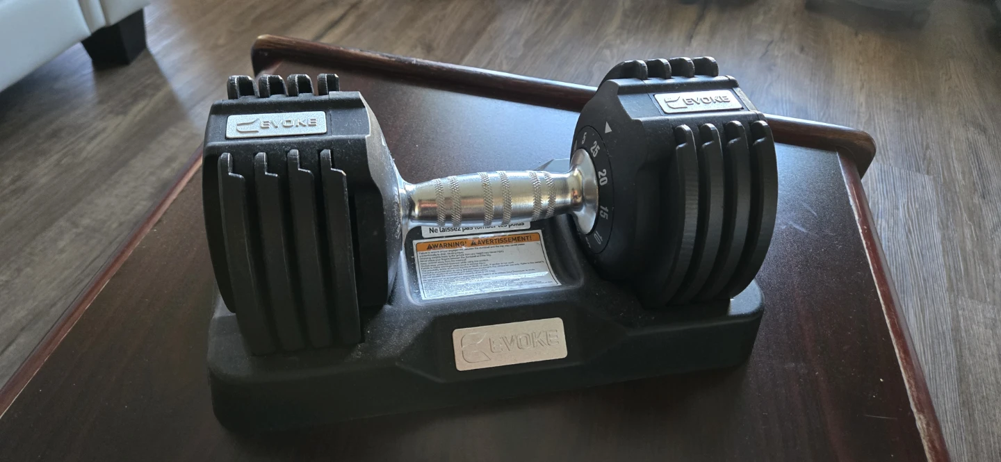 Evoke Adjustable Dumbbell