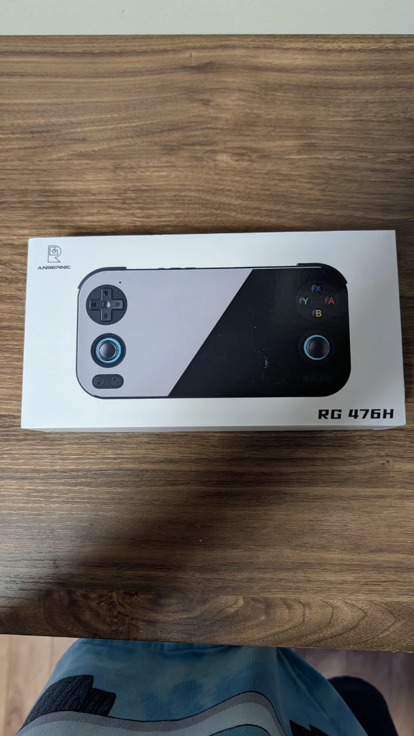 Anbernic RG476H Retro Handheld Console - BNIB, Indigo, 128GB - photo 3