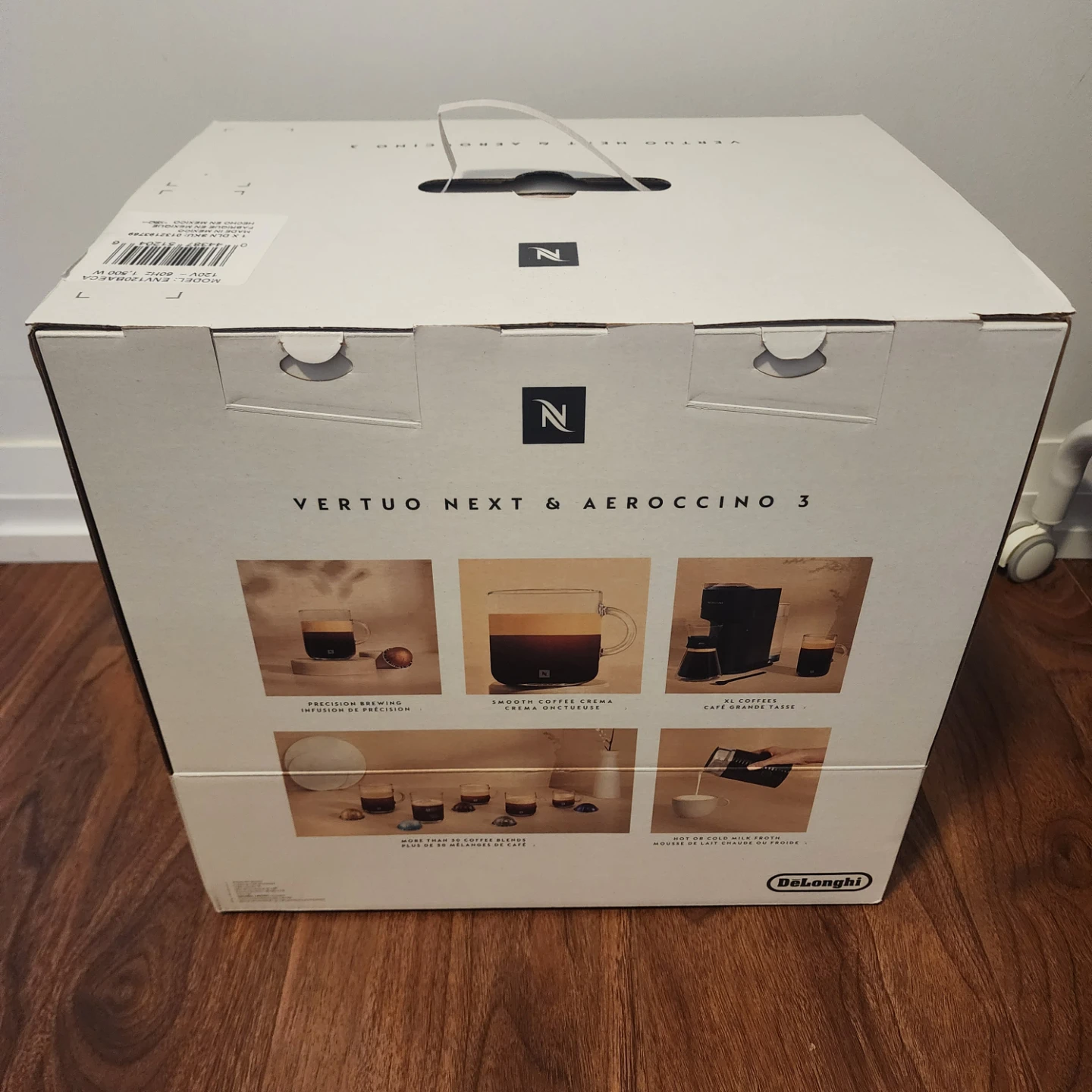 Nespresso Vertuo Next & Aeroccino 3 Coffee Machine - photo 2