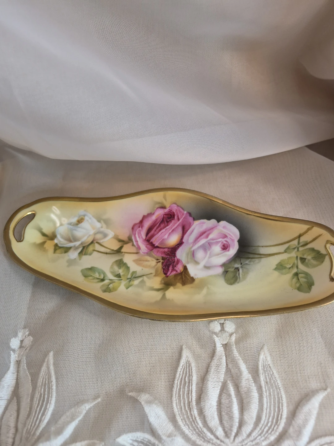 Vintage R.S. Germany Oblong Serving Dish From 1930 - photo 2