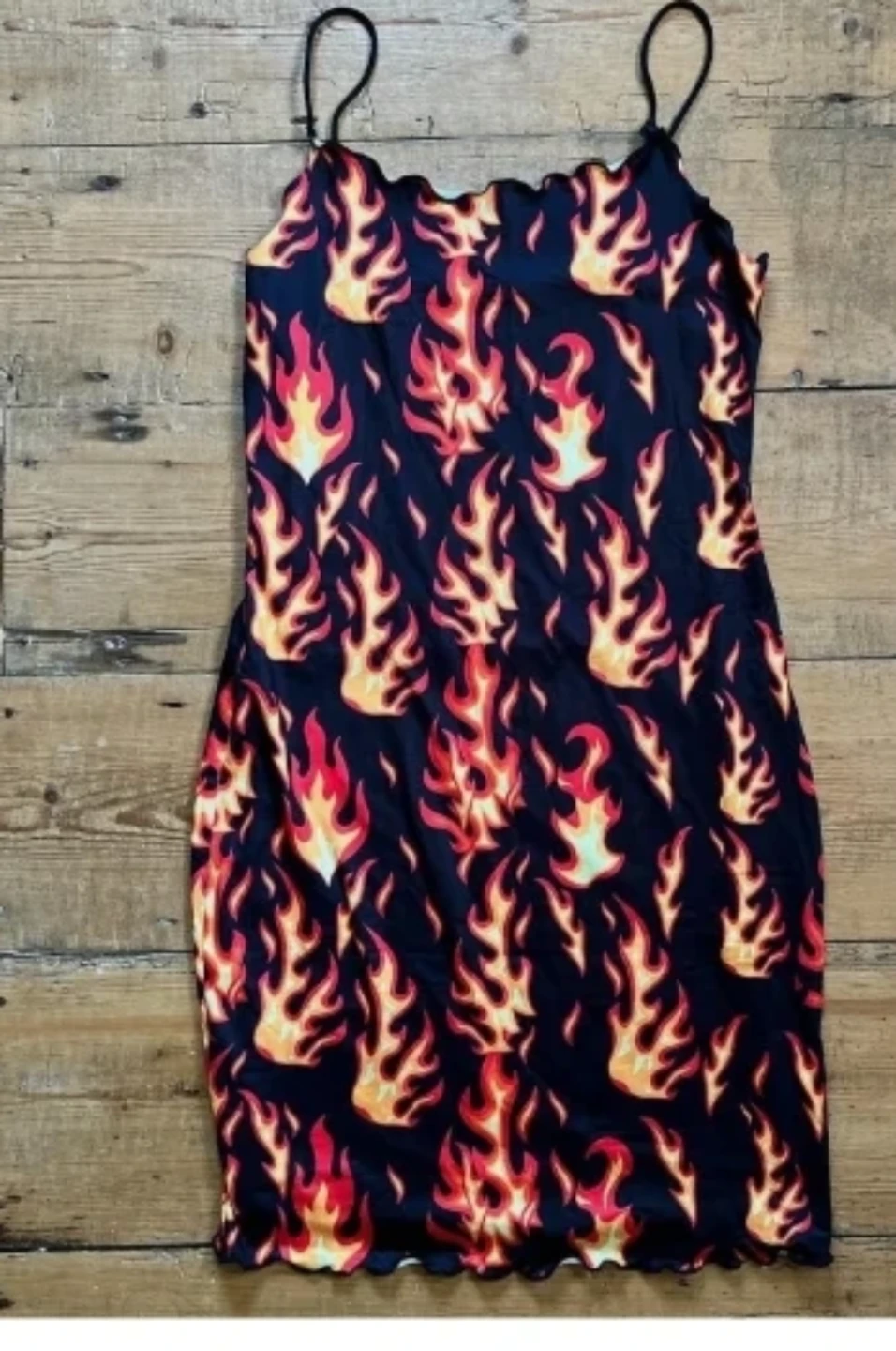 Shein Flame Print Mini Dress - photo 2