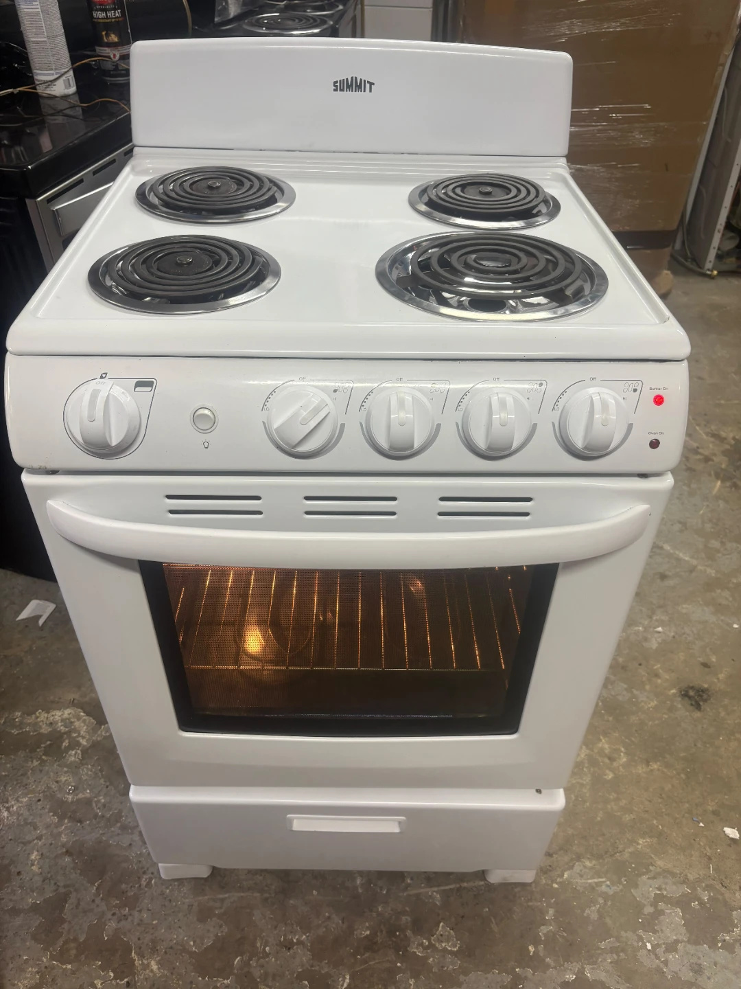 Summit 24-inch Electric Range