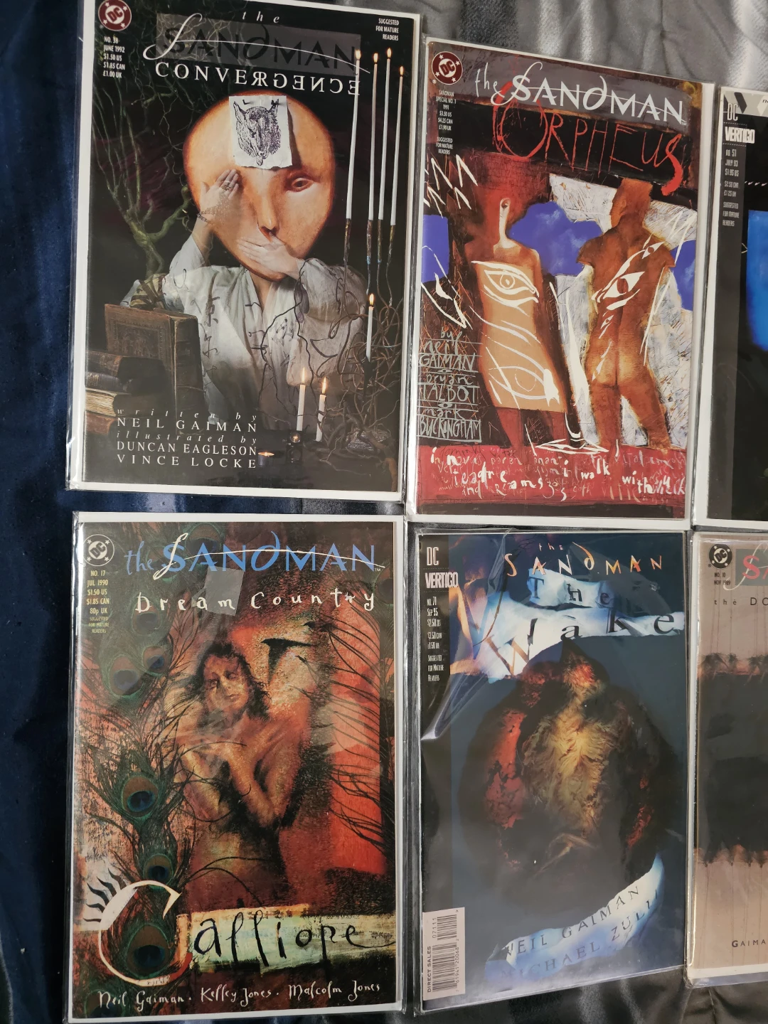 Set of 10 The Sandman DC Comics by Neil Gaiman - photo 2