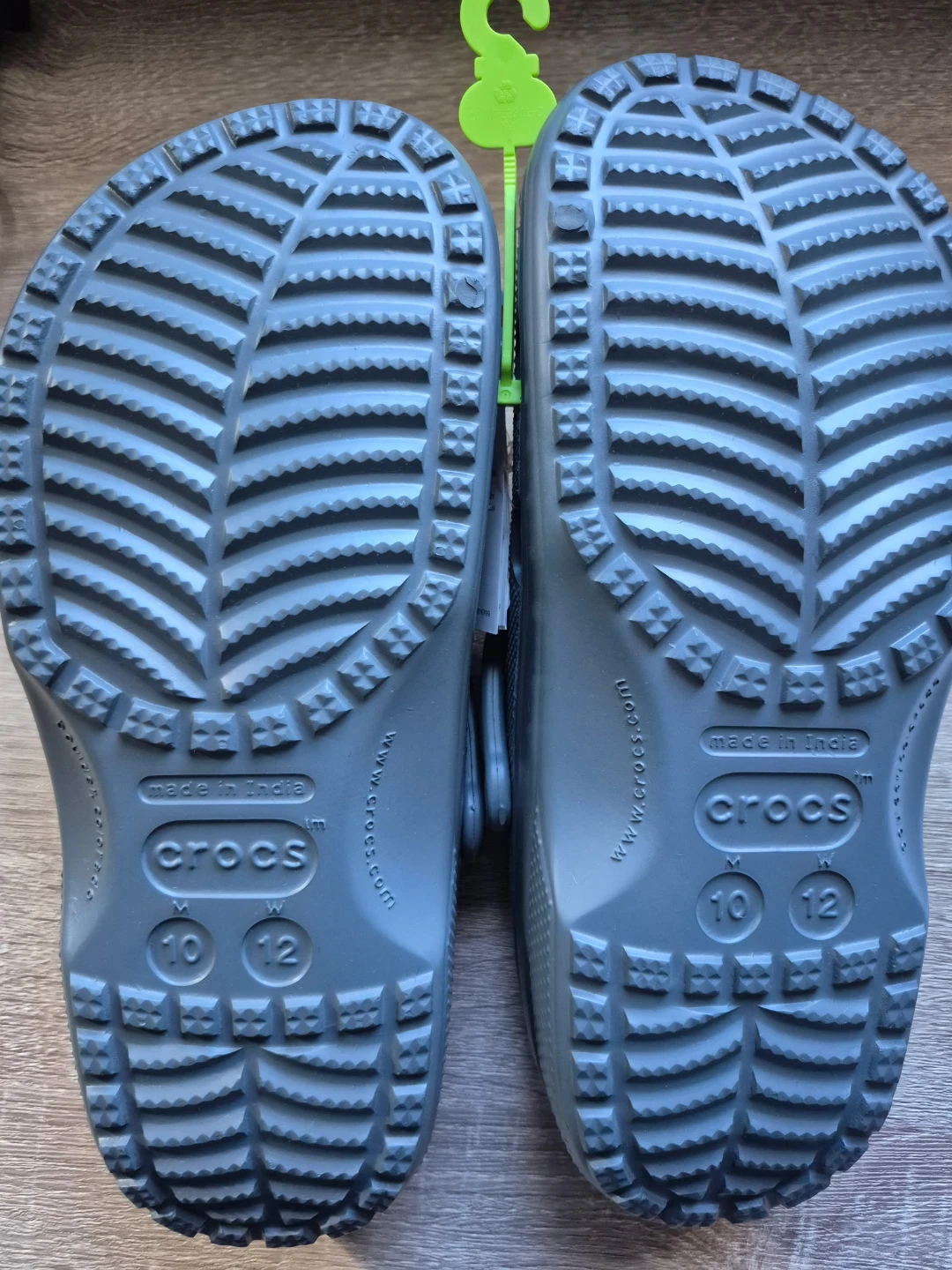 Brand New Crocs Classic Slate Grey size Men's 10 / Women's 12 - photo 5