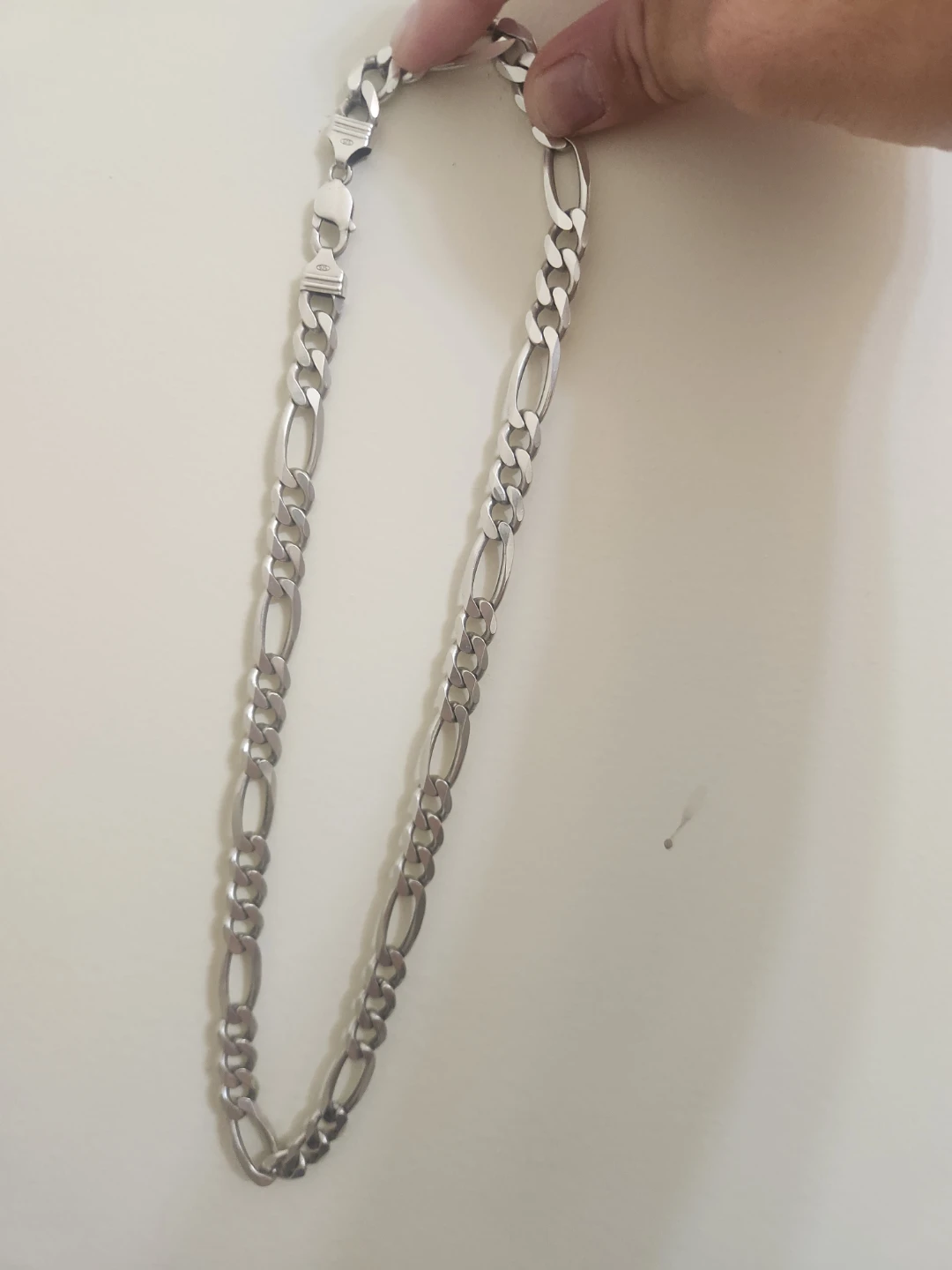 Sterling Silver 925 Figarot Chain Necklace