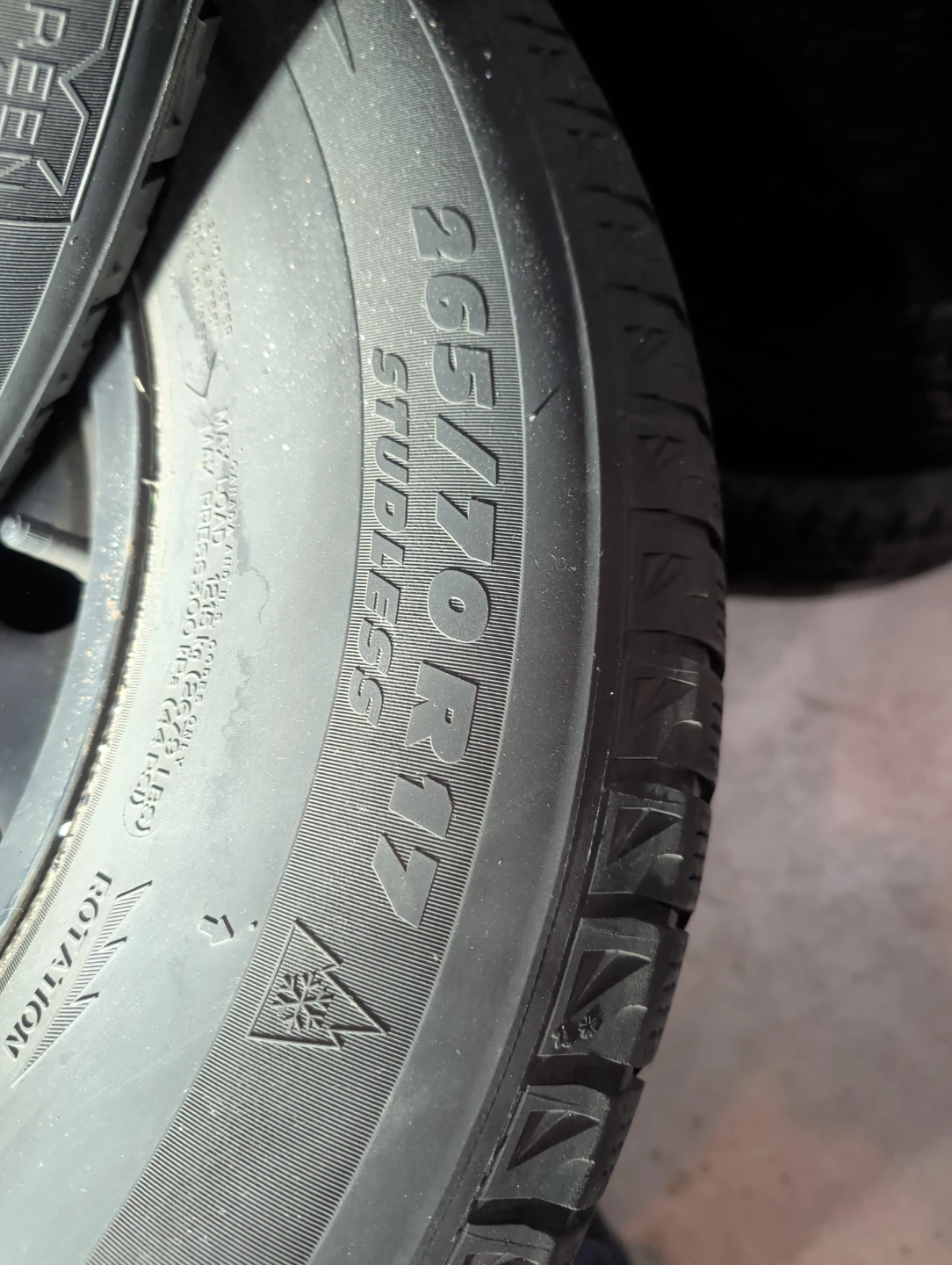 17" Steel Rims & Michelin Tires (Fits Ford F-150 / Expedition) - photo 2