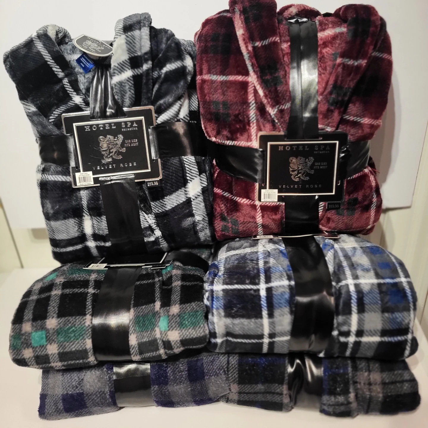 Men's Hotel Spa Collection Velvet Robe
