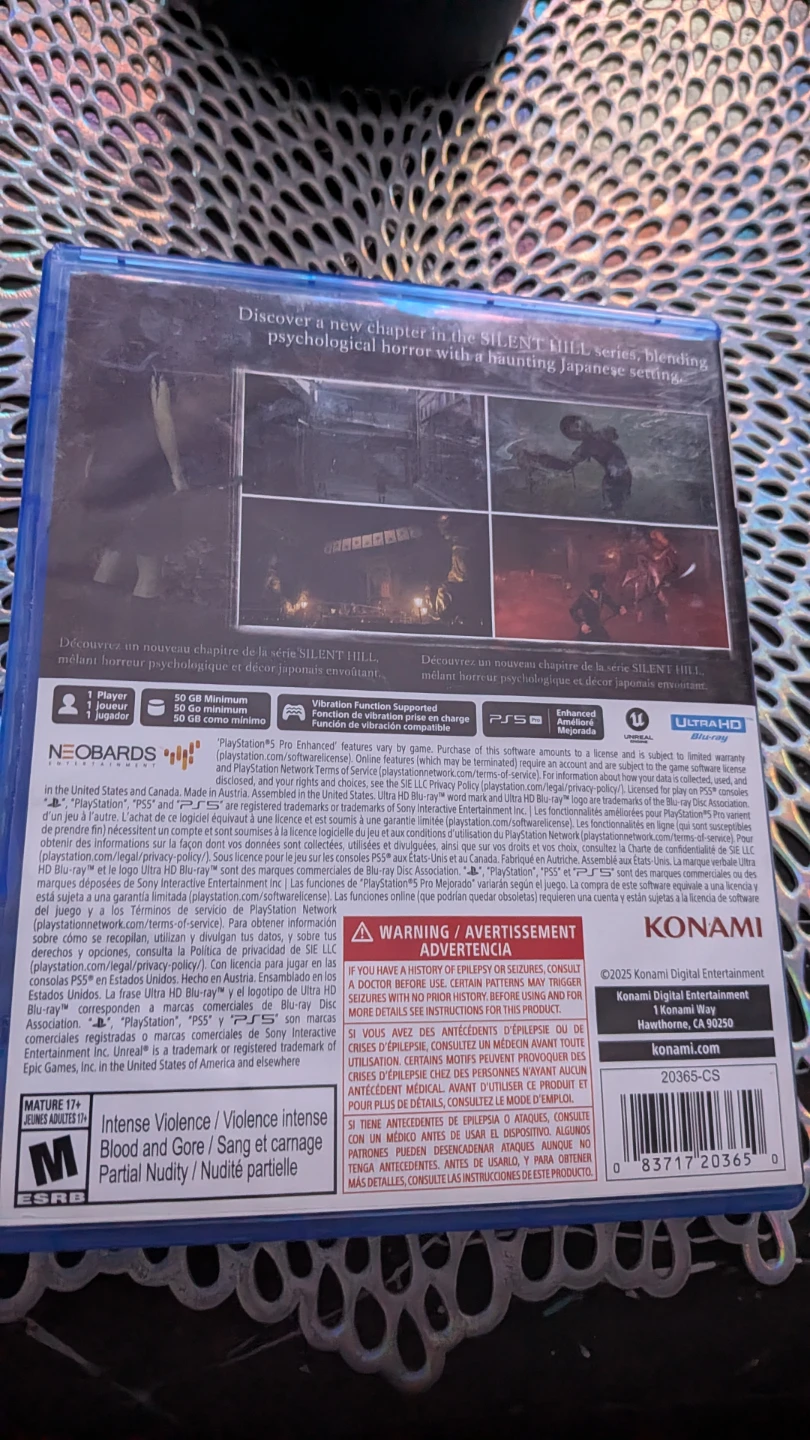 Silent Hill f Day One Edition for PS5 - photo 2