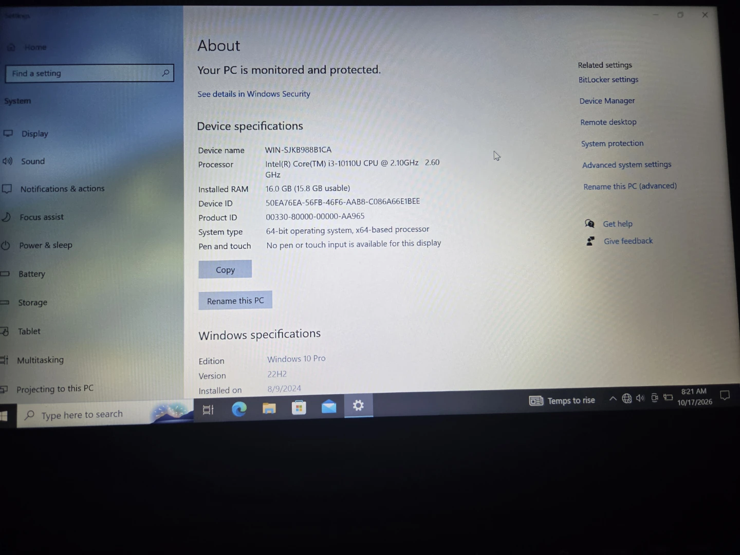 Lenovo ThinkPad E14 Laptop - photo 2
