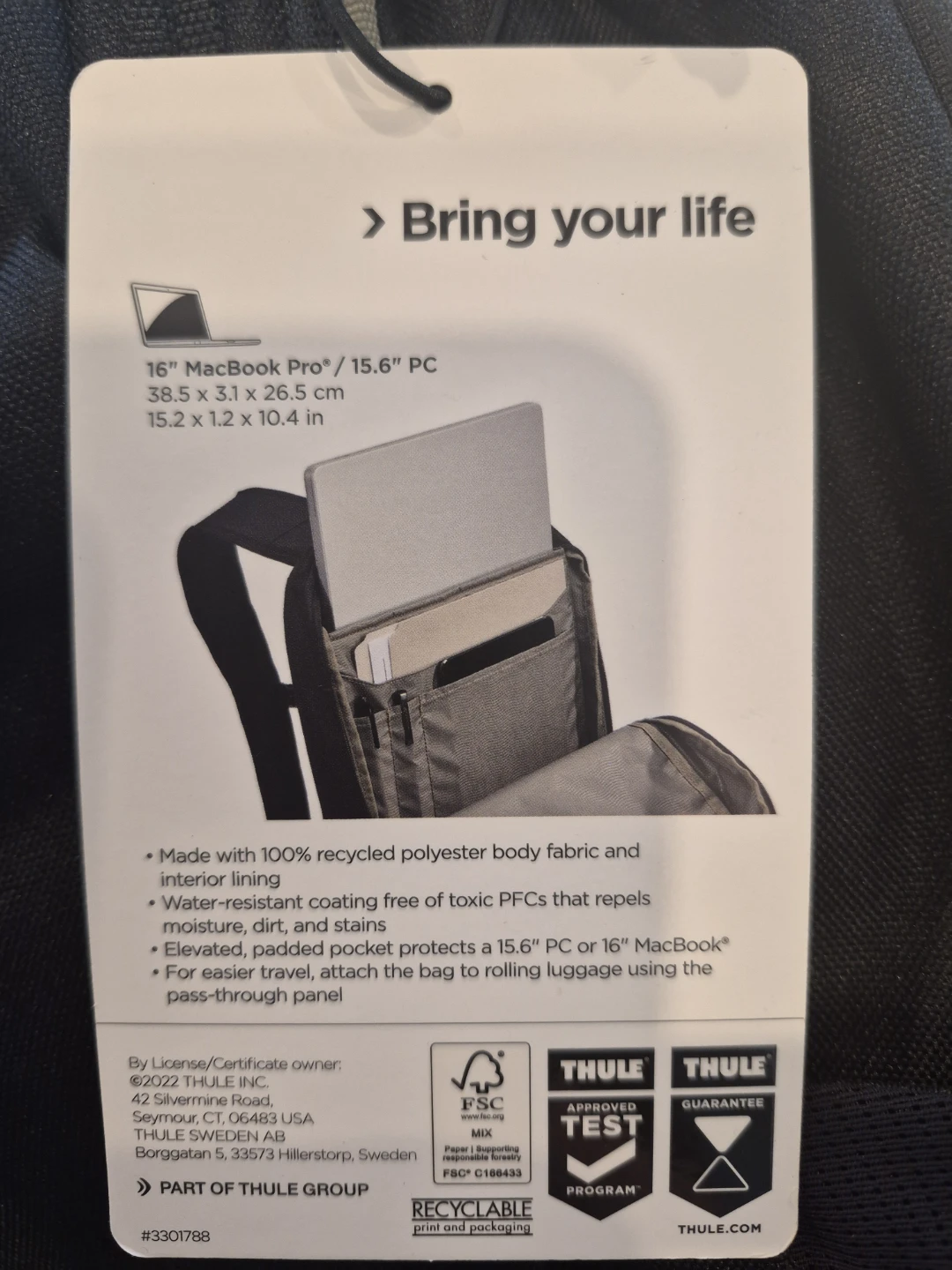 Thule Lumion 21L Backpack, Milton Pickup - photo 4