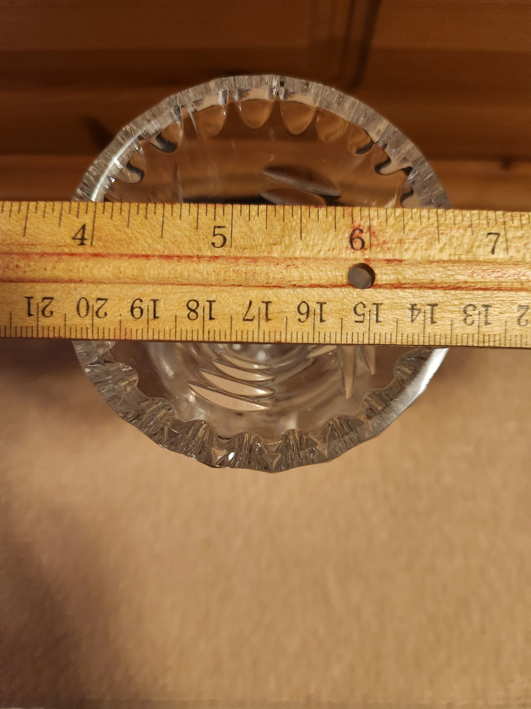 Clear Cut Crystal Decorative Vase - photo 3