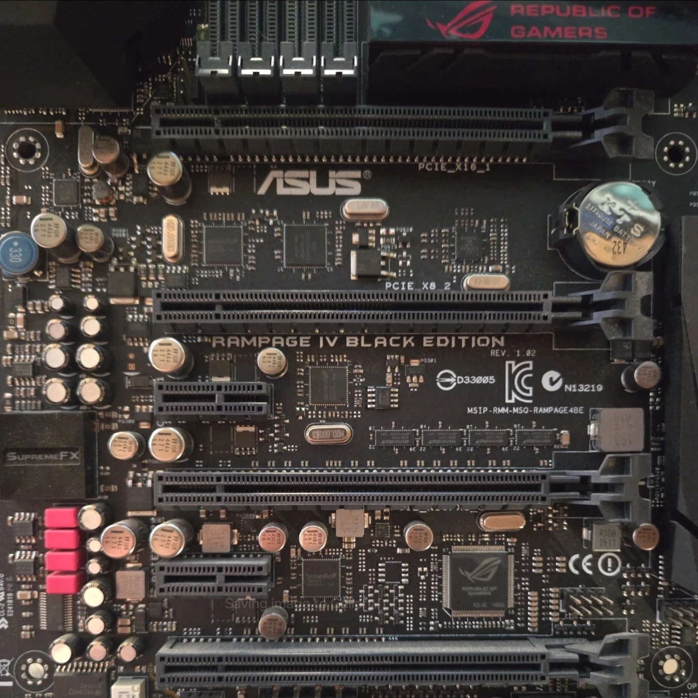 ASUS Rampage IV Black Edition Motherboard and Intel i7-4960X - photo 5
