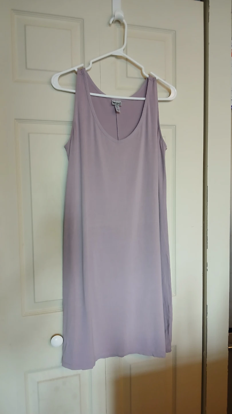 Black Bow lavender slip sleep dress size S - photo 2