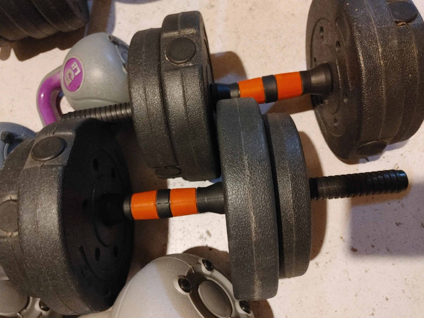Assorted Home Gym Weights Set - photo 3