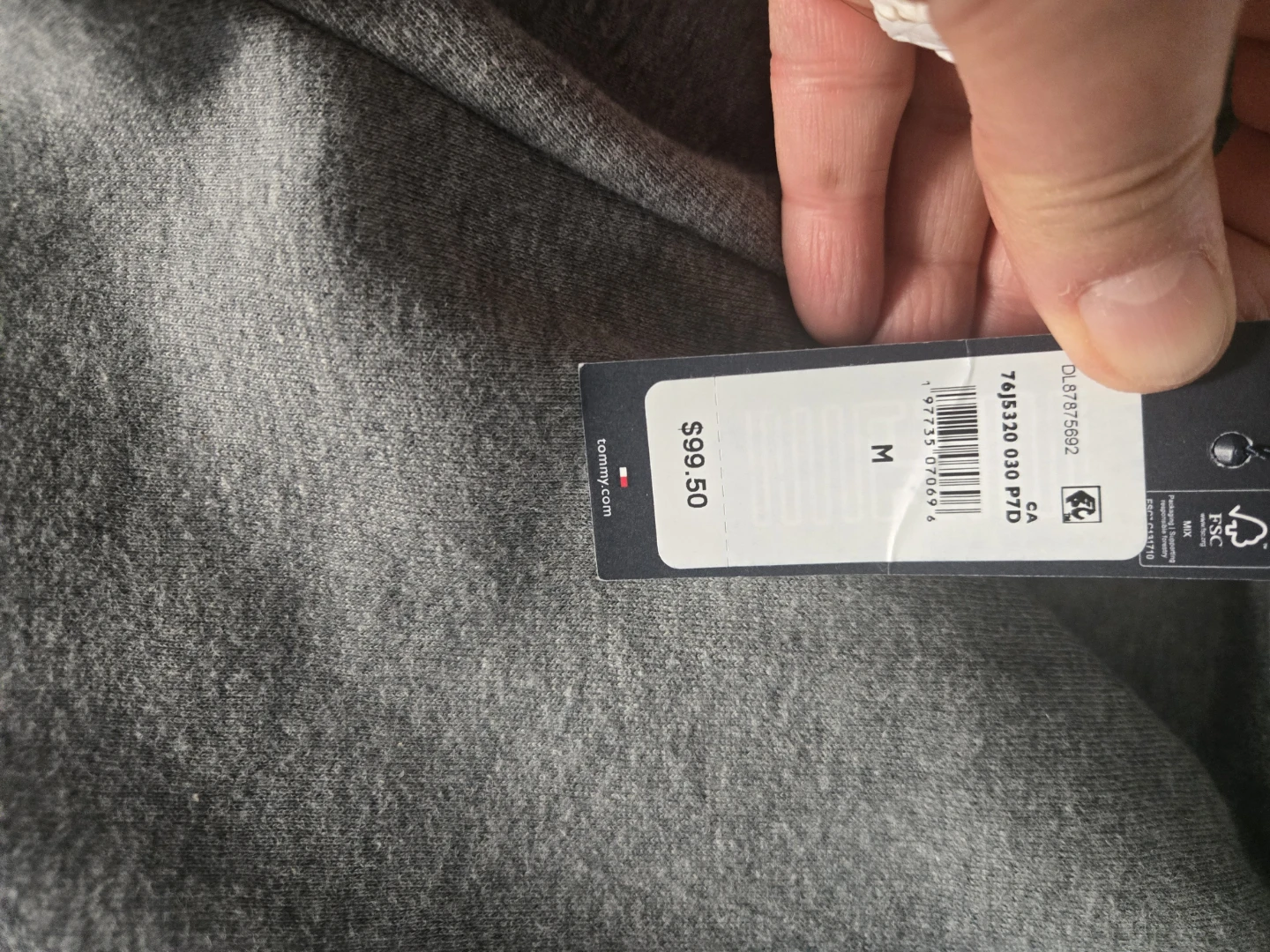 New Tommy Hilfiger Sweatpants - Grey - photo 3