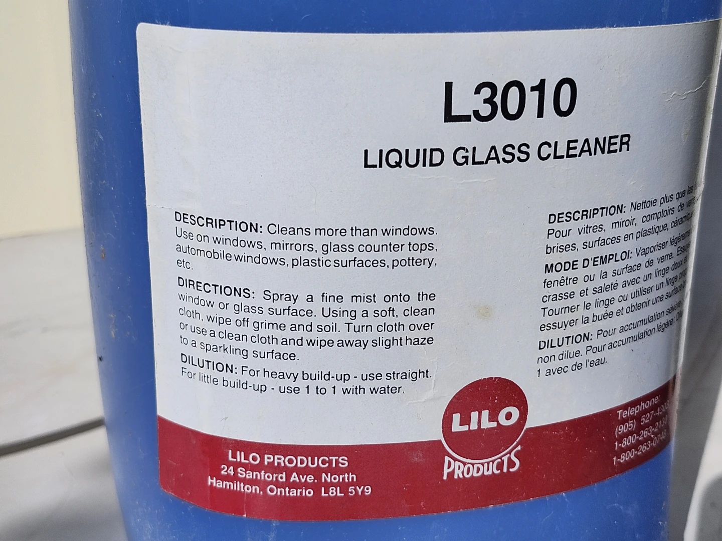 Lilo Products L3010 Liquid Glass Cleaner - photo 2