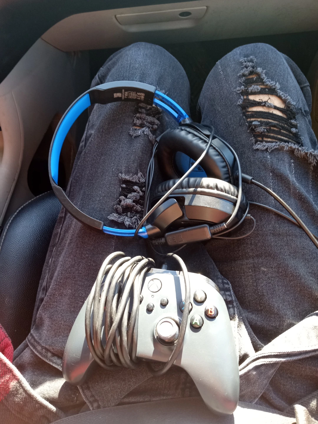 Turtle Beach Wired Gaming Headset, Power A Xbox one controller