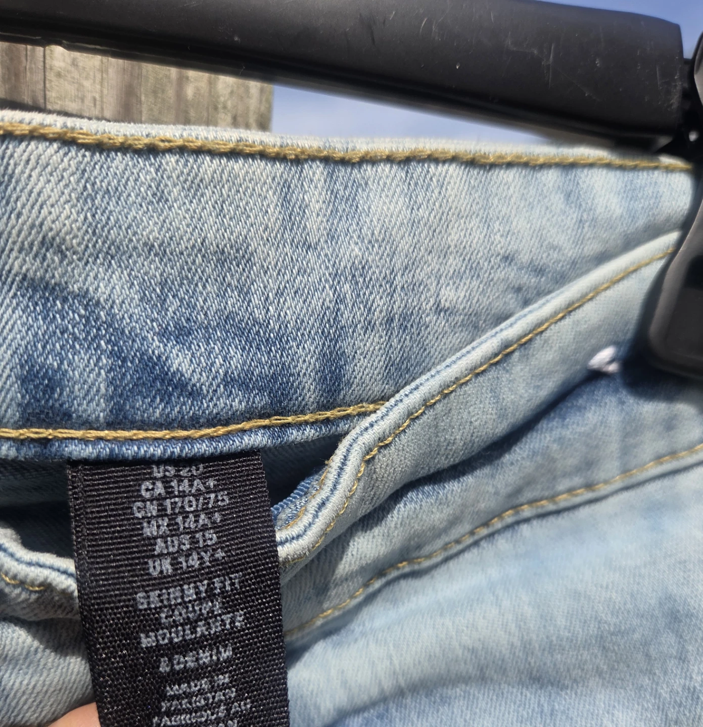 H&M Light Wash Skinny Fit Jeans - photo 5