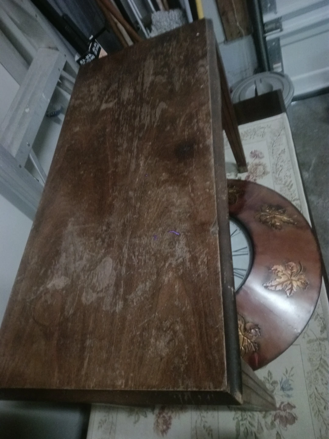 Wooden Piano Bench with Storage
