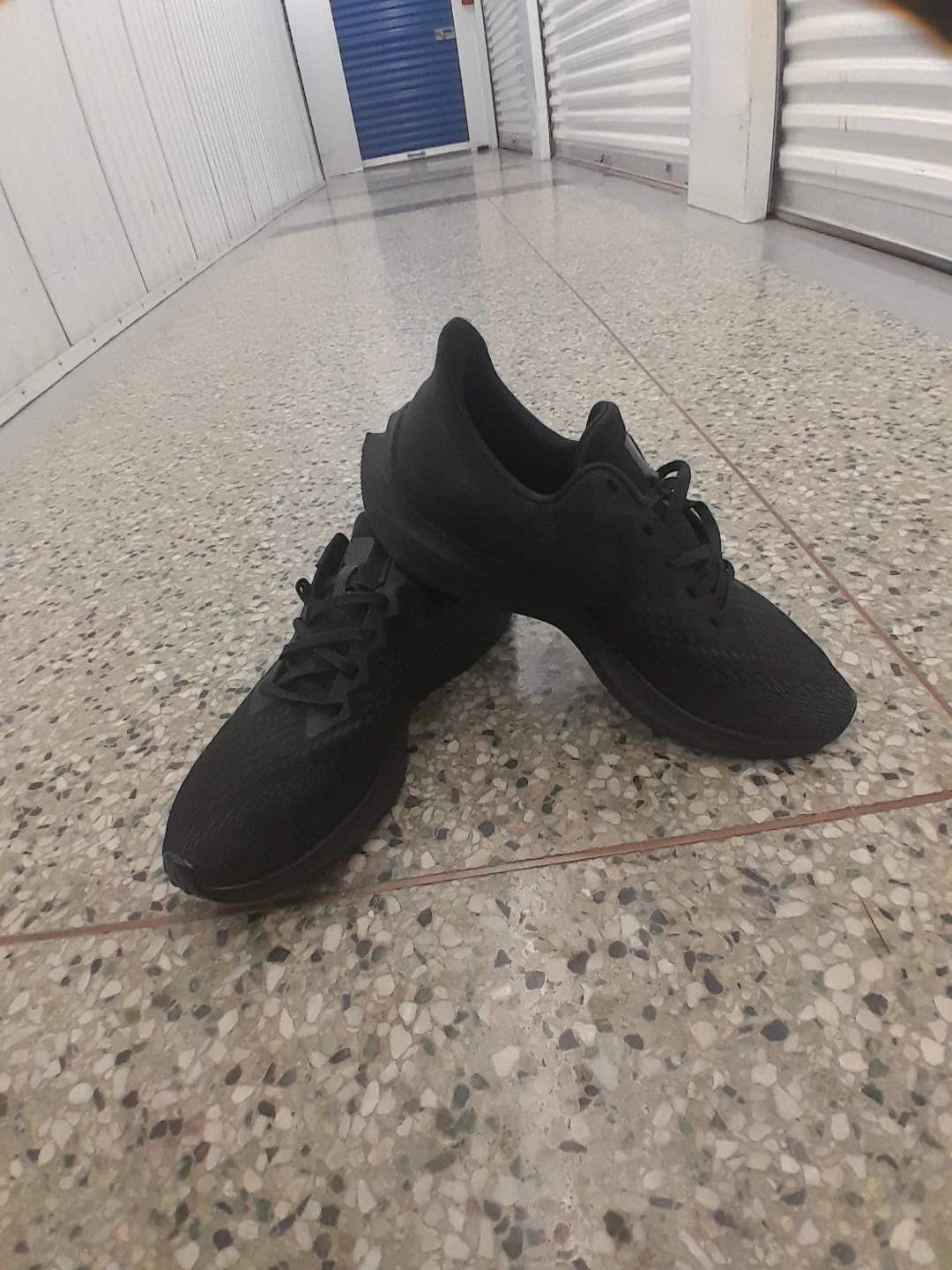 Nike Running Shoes All Black Men's  Size 10 - photo 3
