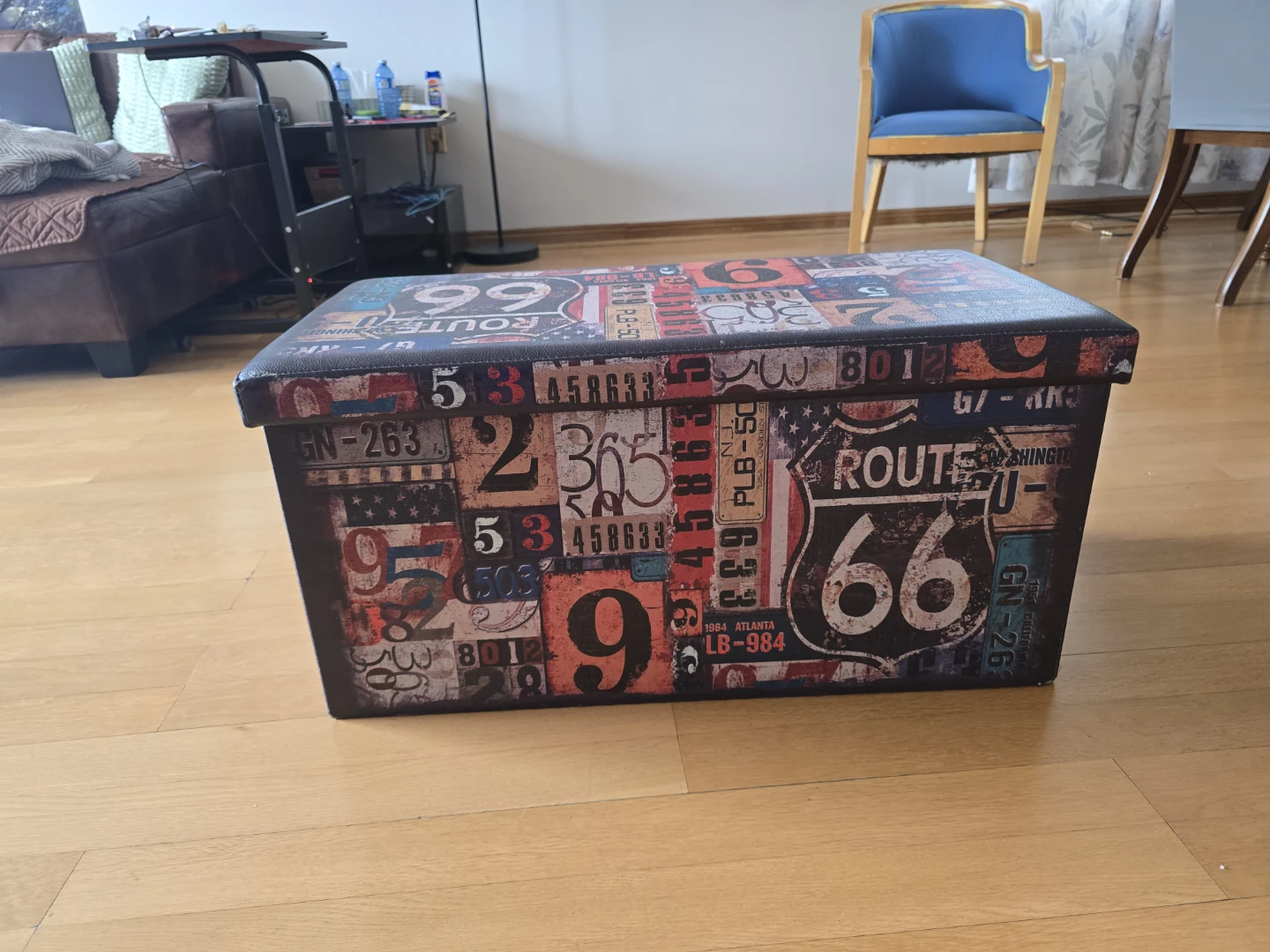 Route 66 Storage Ottoman / Bench