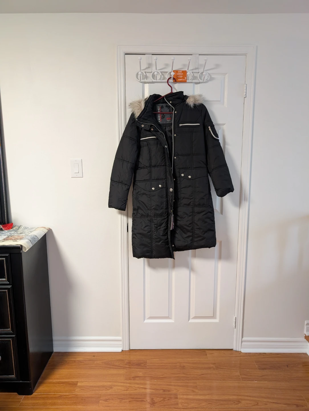 Fahrenheit Black Winter Coat