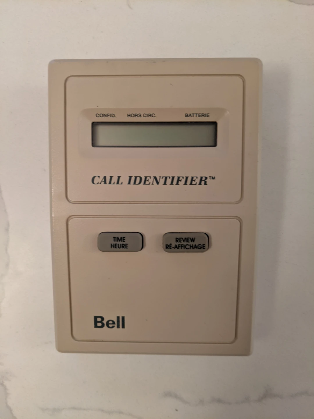 Vintage Bell Call Identifier Display