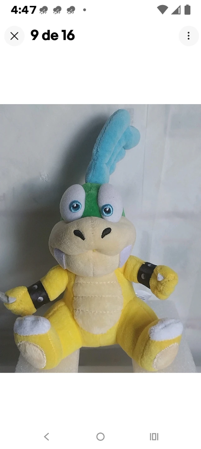Super Mario Bros Larry Koopa Plush - photo 5