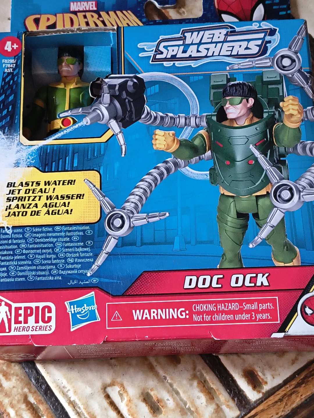 Marvel Spider-Man Epic Hero Series Doc Ock Web Splashers - photo 2