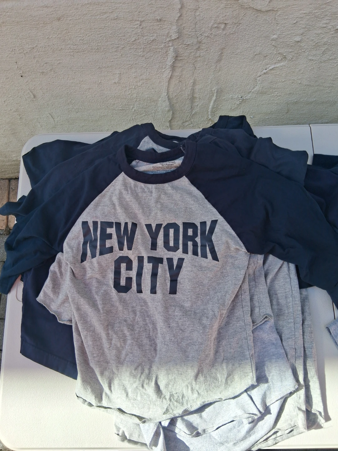 New York City Raglan Baseball Tee