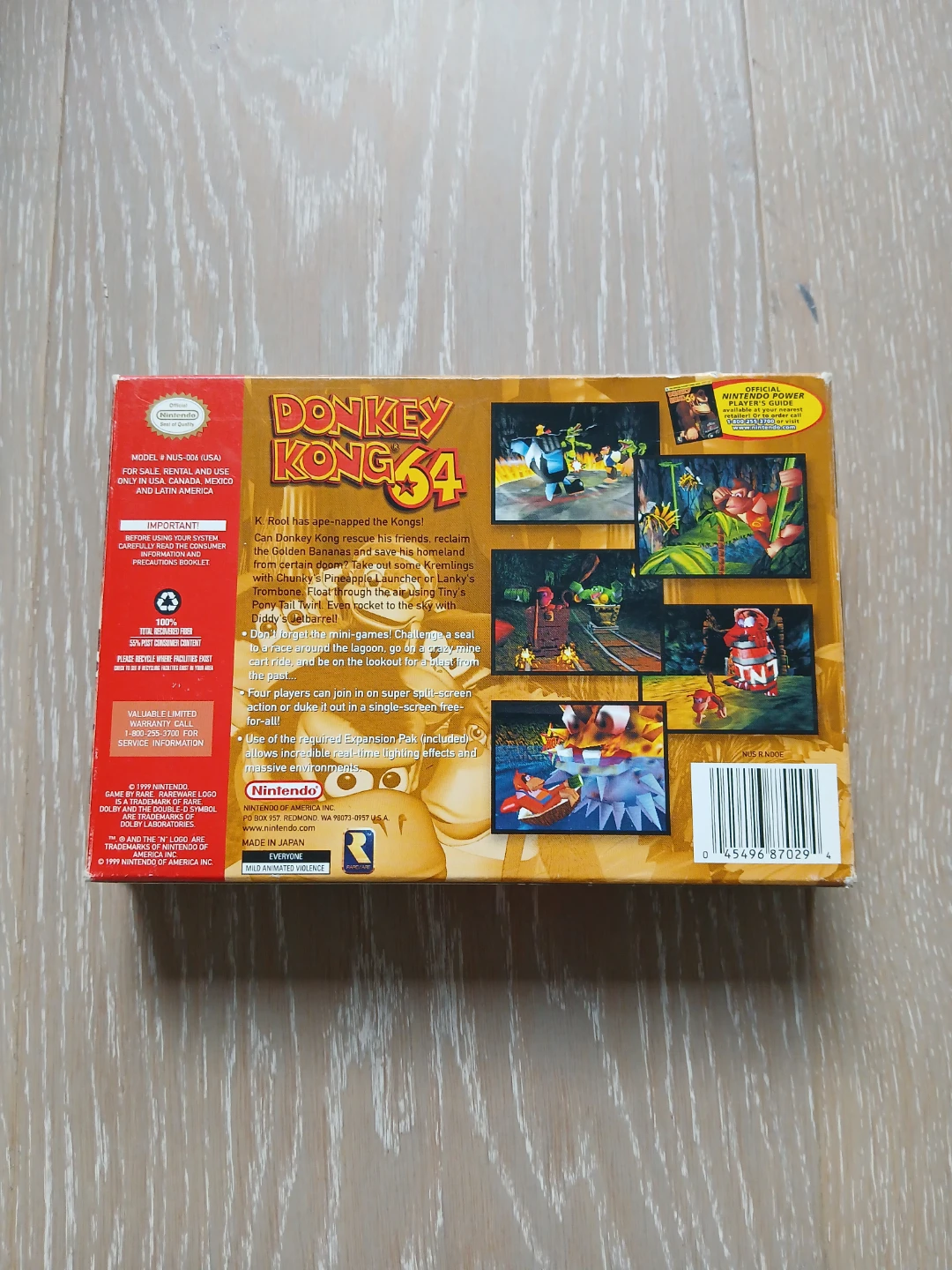 Donkey Kong 64 (CIB) No Expansion Pack - photo 3