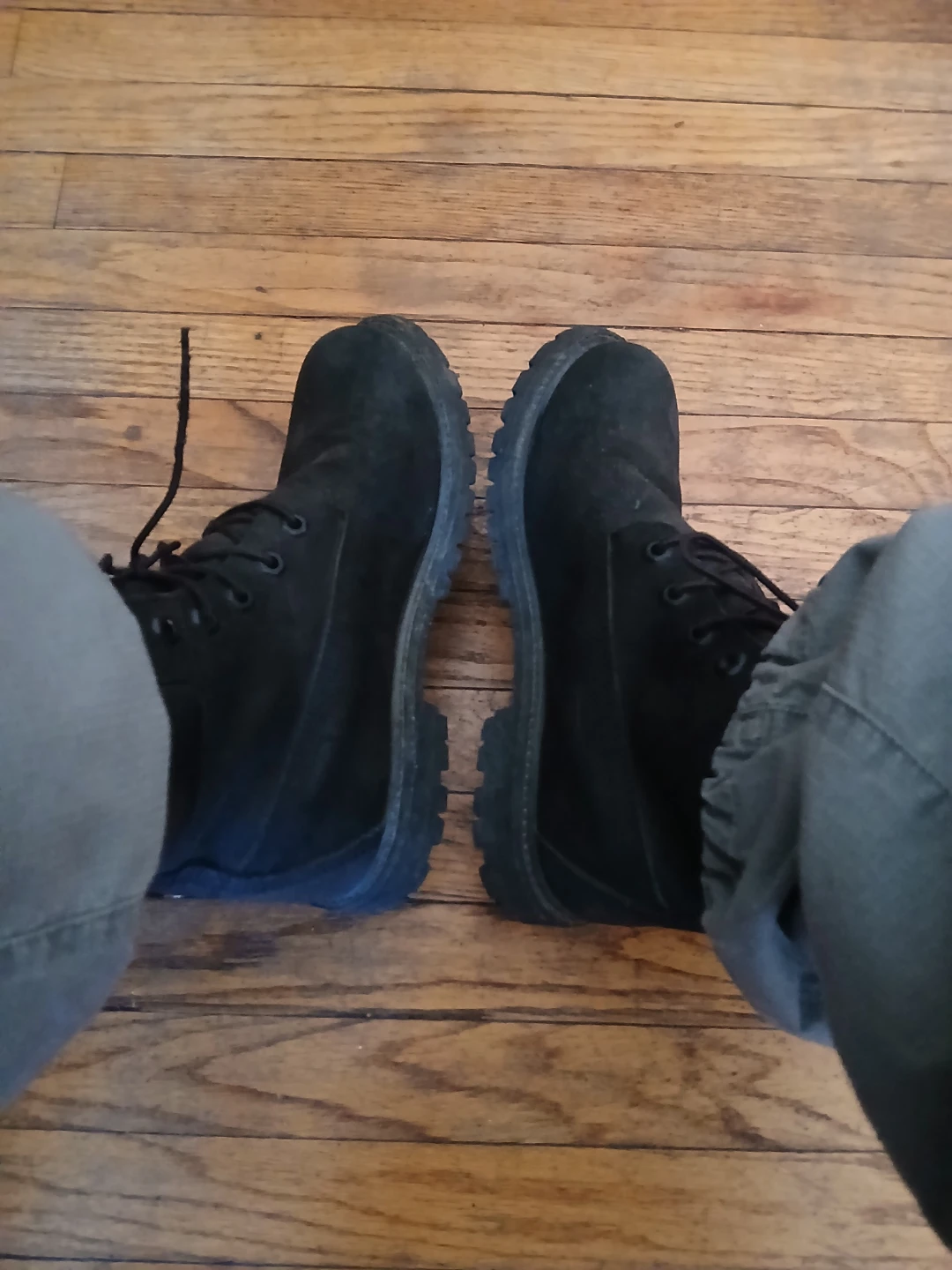 Timberland Black Boots  size 8 women - photo 2