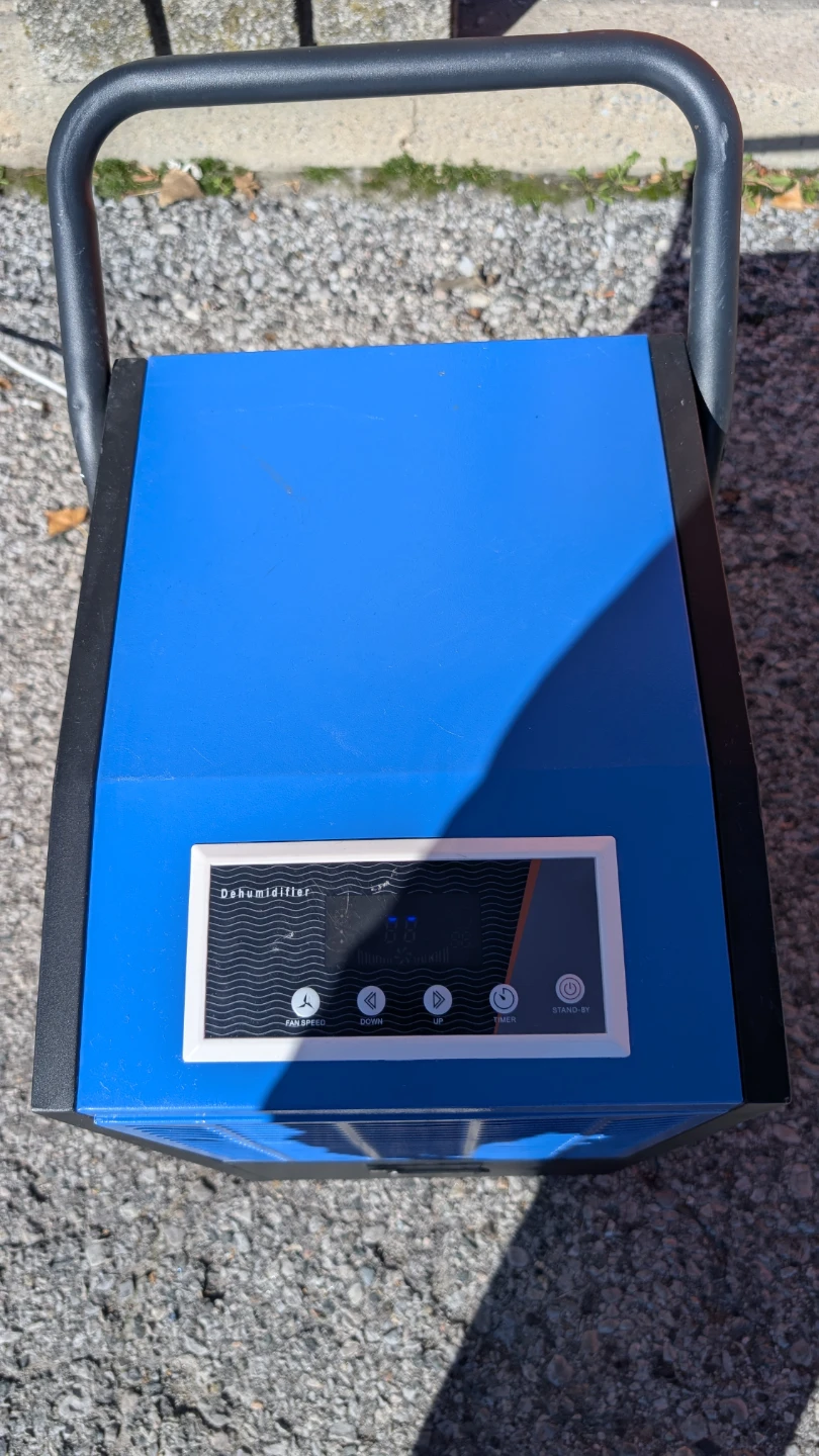 Costway Dehumidifier Blue/Black - photo 2