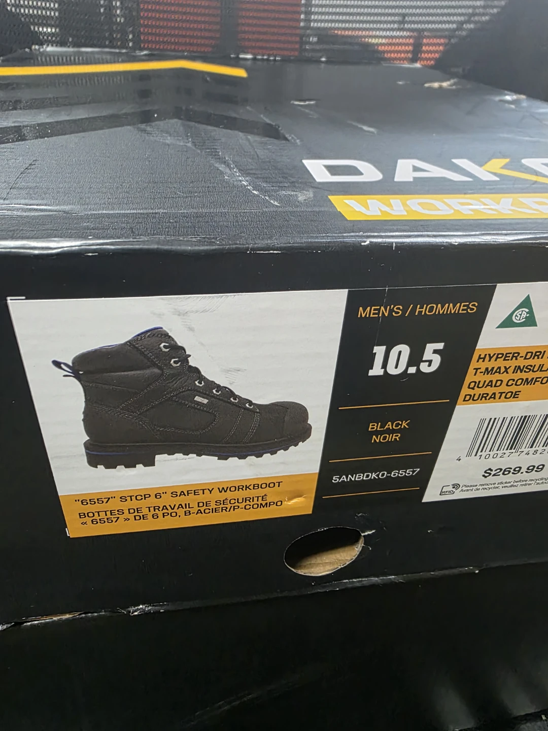 Dakota 6557 Safety Workboots - Size10 & 10.5 - photo 5