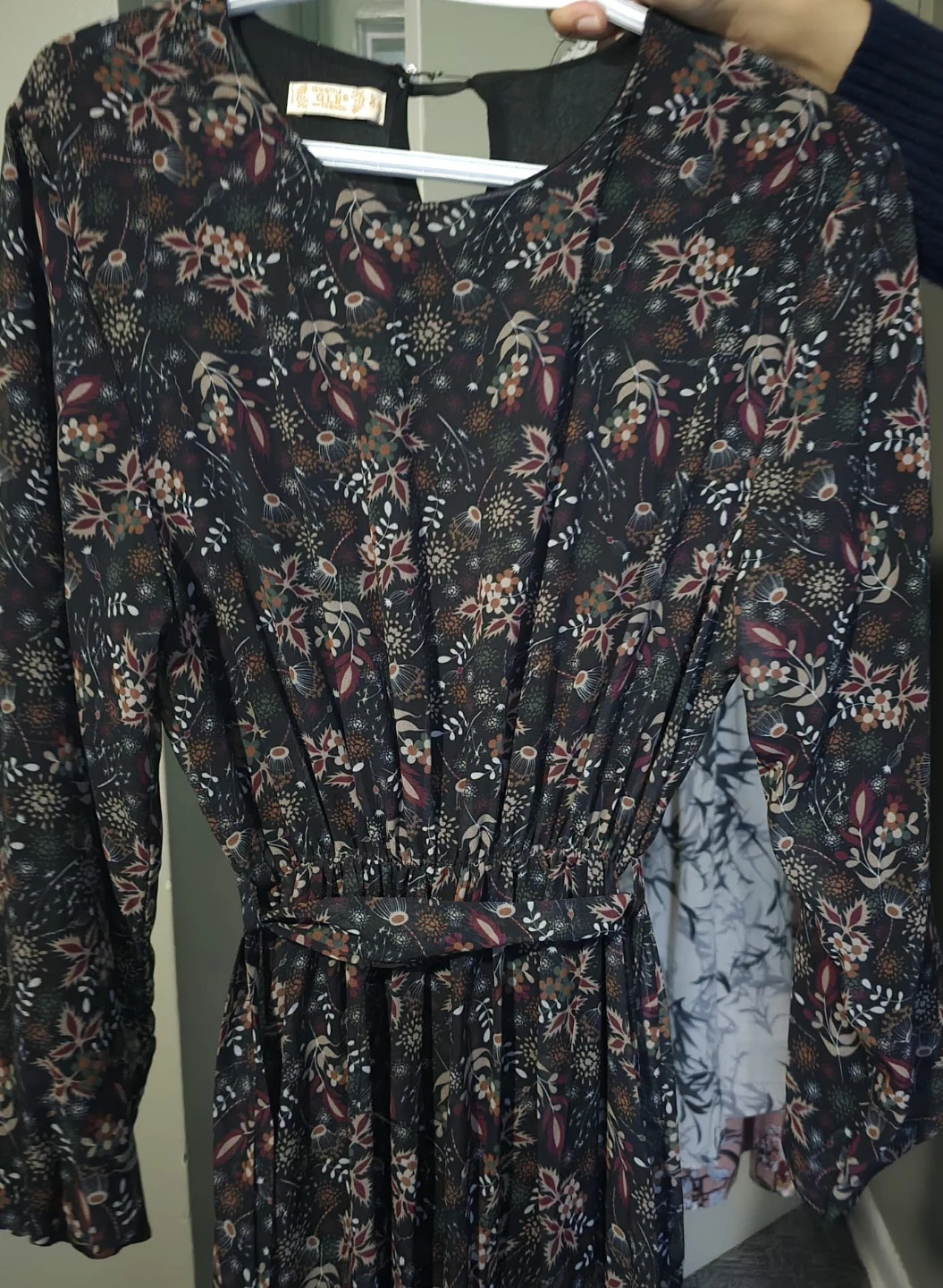 Floral Long Sleeve Maxi Dress - photo 2