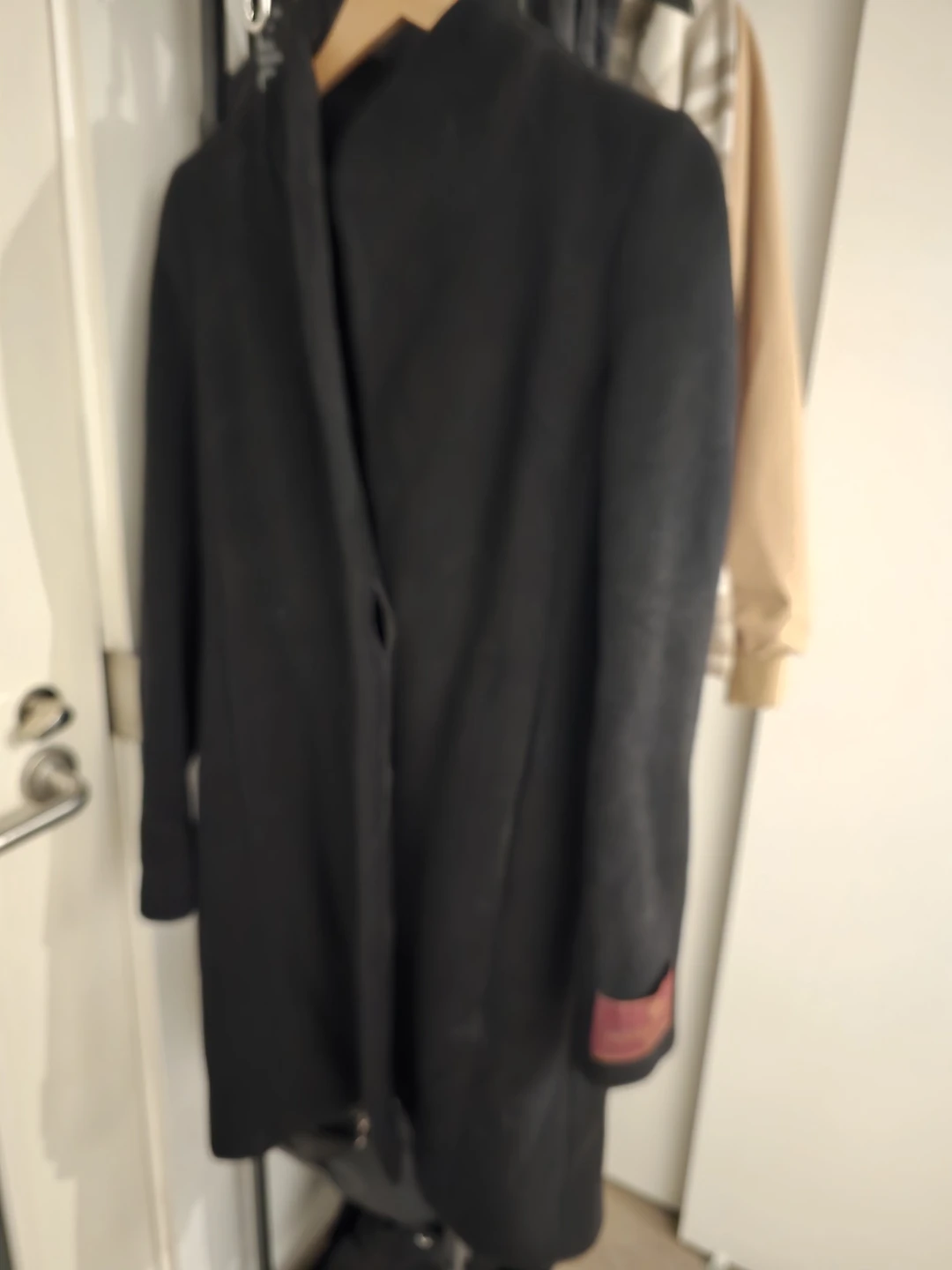 Black Wilfred Wool Coat from Ritzia