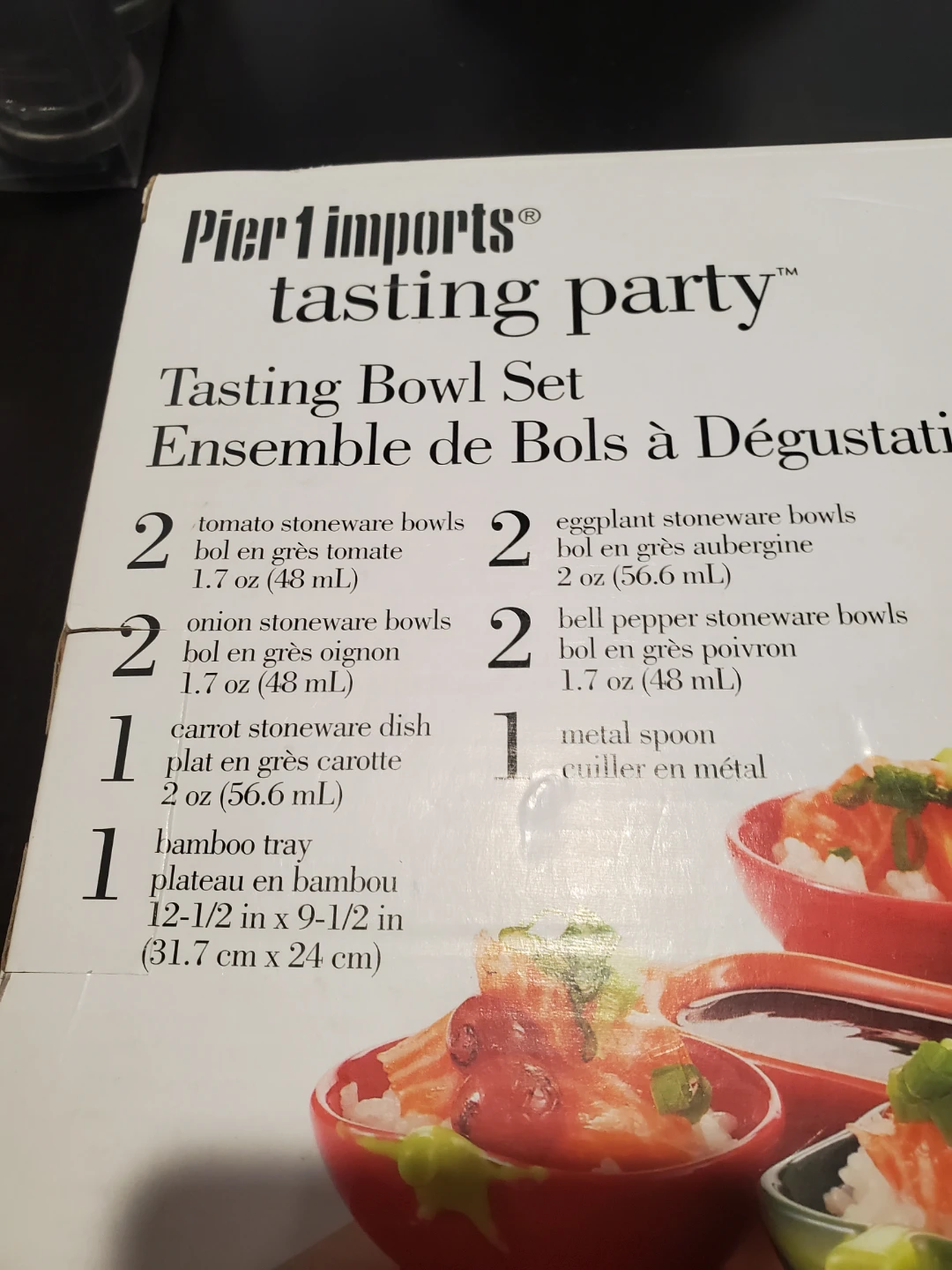 Pier 1 Imports Tasting Bowl Set...New - photo 2