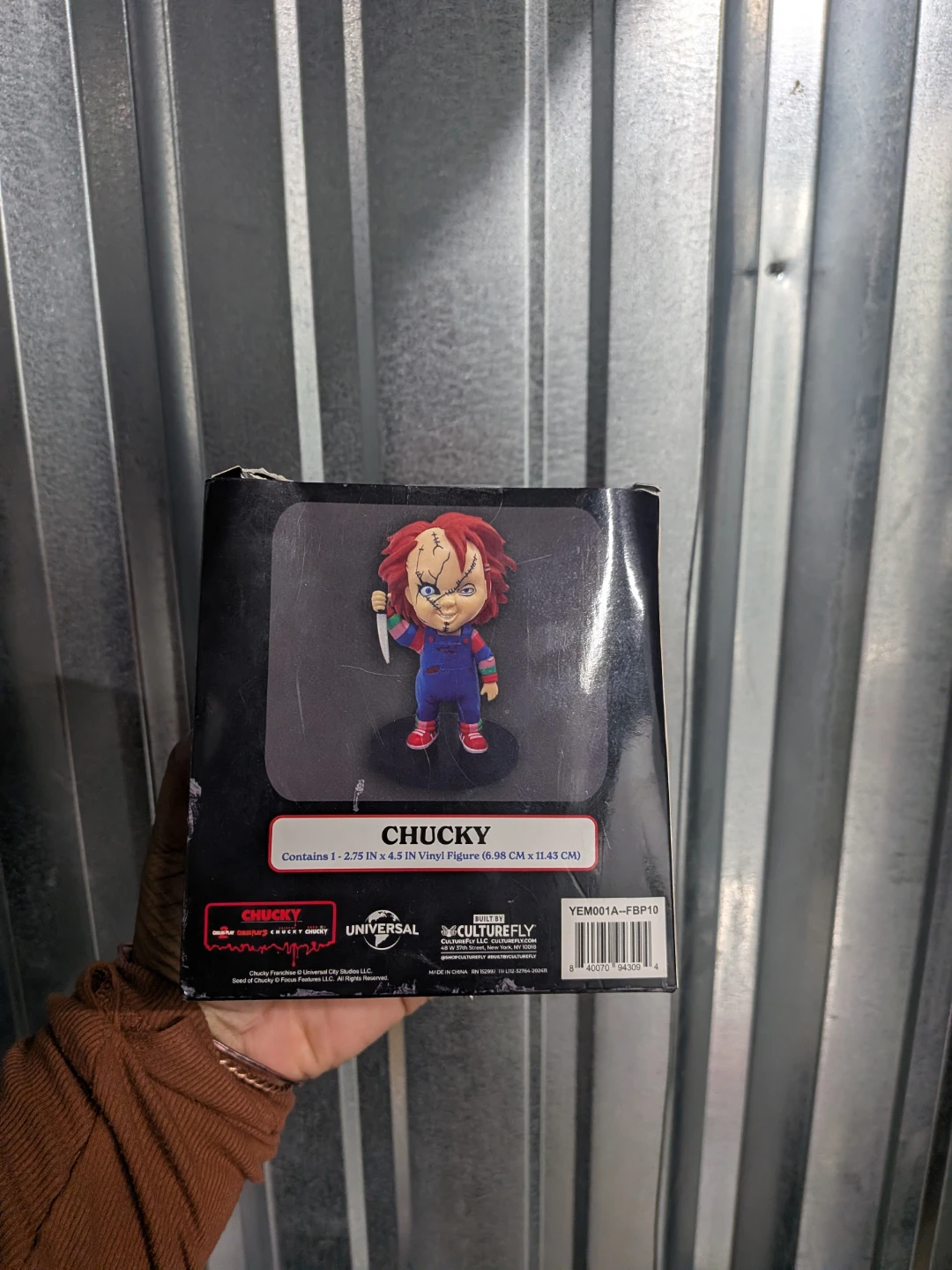 CultureFly Chucky 4.5 Inch Vinyl Figure - photo 2