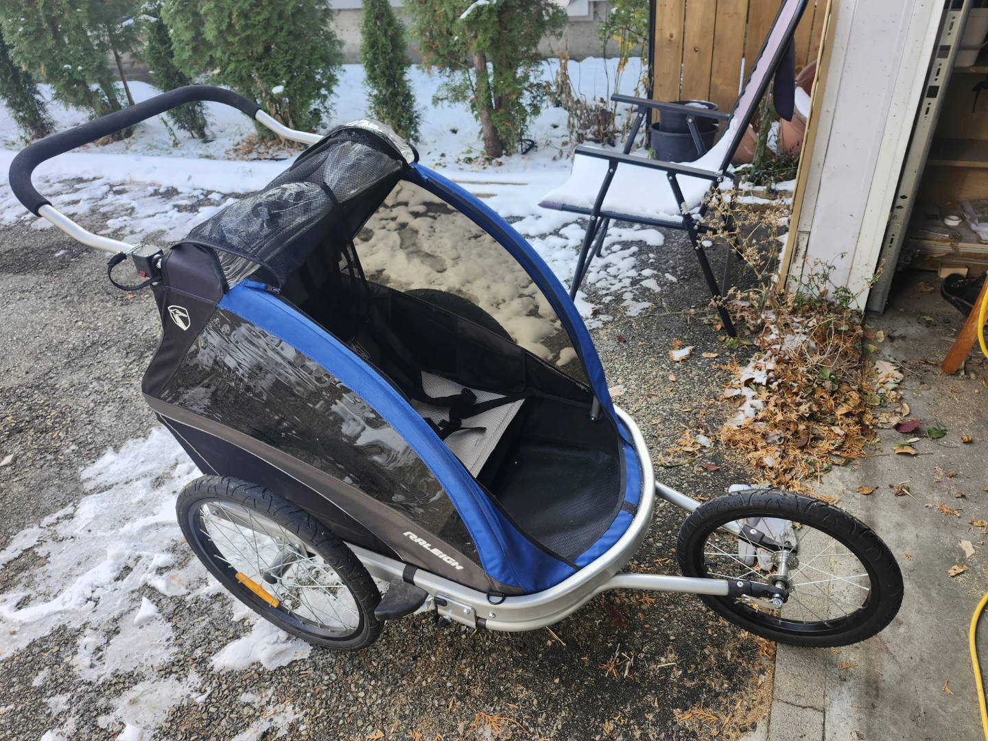Raleigh 2-in-1 Bike Trailer and Stroller