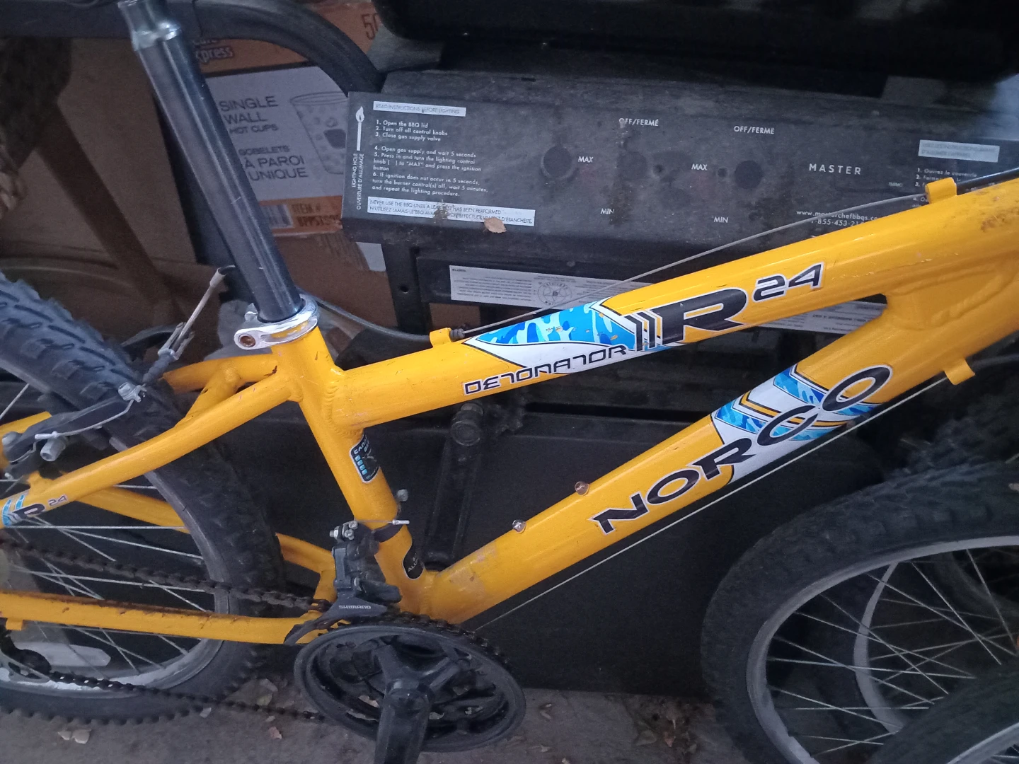 Norco Detonator 24-inch Yellow Mountain Bike - photo 2