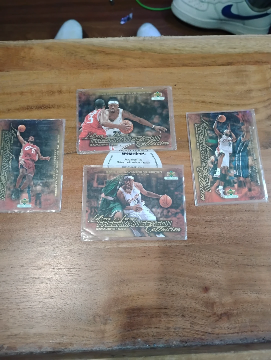 LeBron James Freshman Season Collection Cards