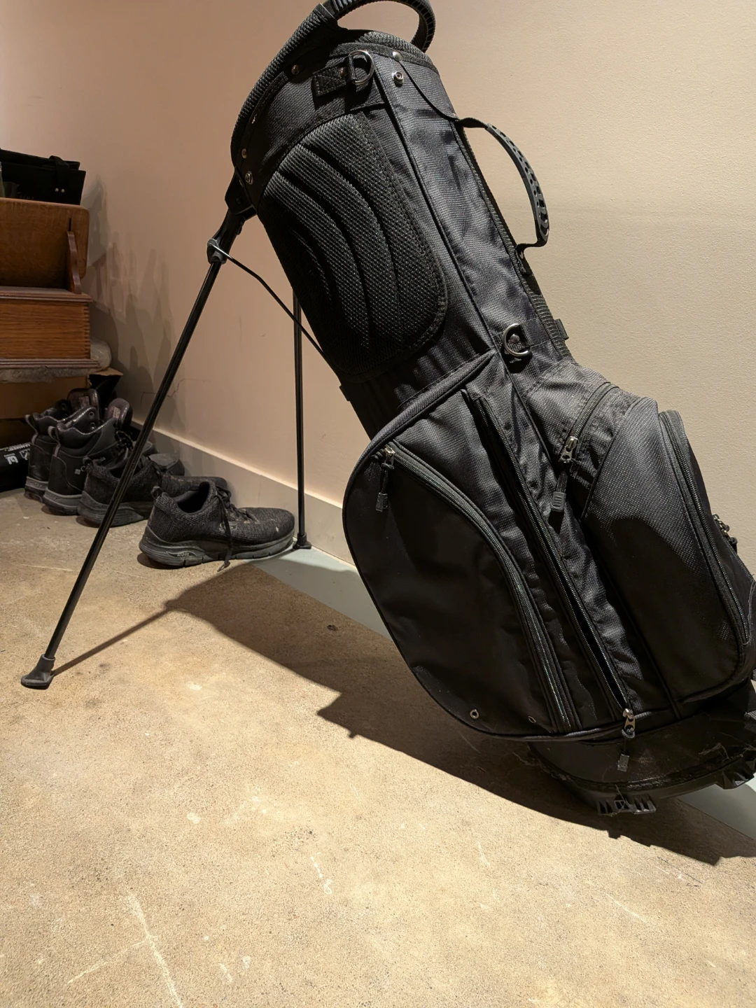 Uther Black Golf Stand Bag - photo 3