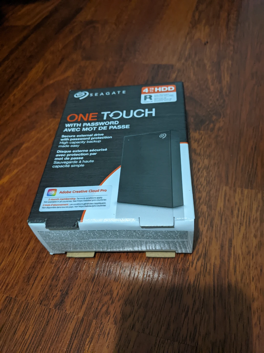 Seagate One Touch 4TB USB 3.0 Portable Hard Drive (Unopened) - photo 4