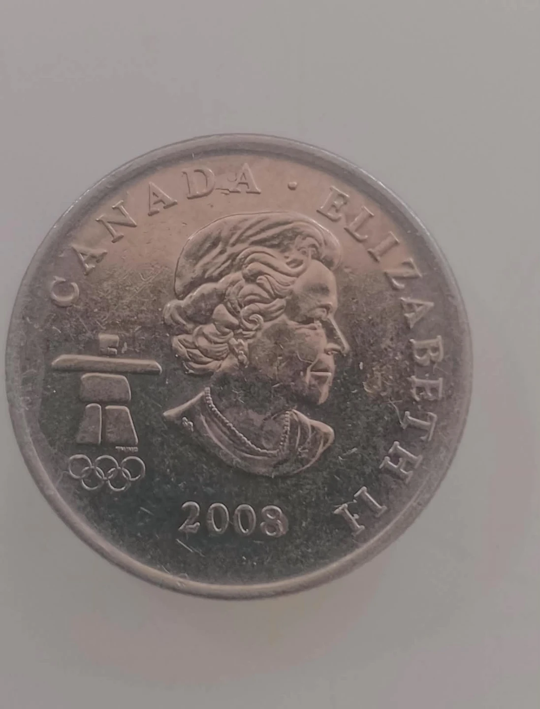 2010 Vancouver Olympic 25 Cent Coin - photo 2