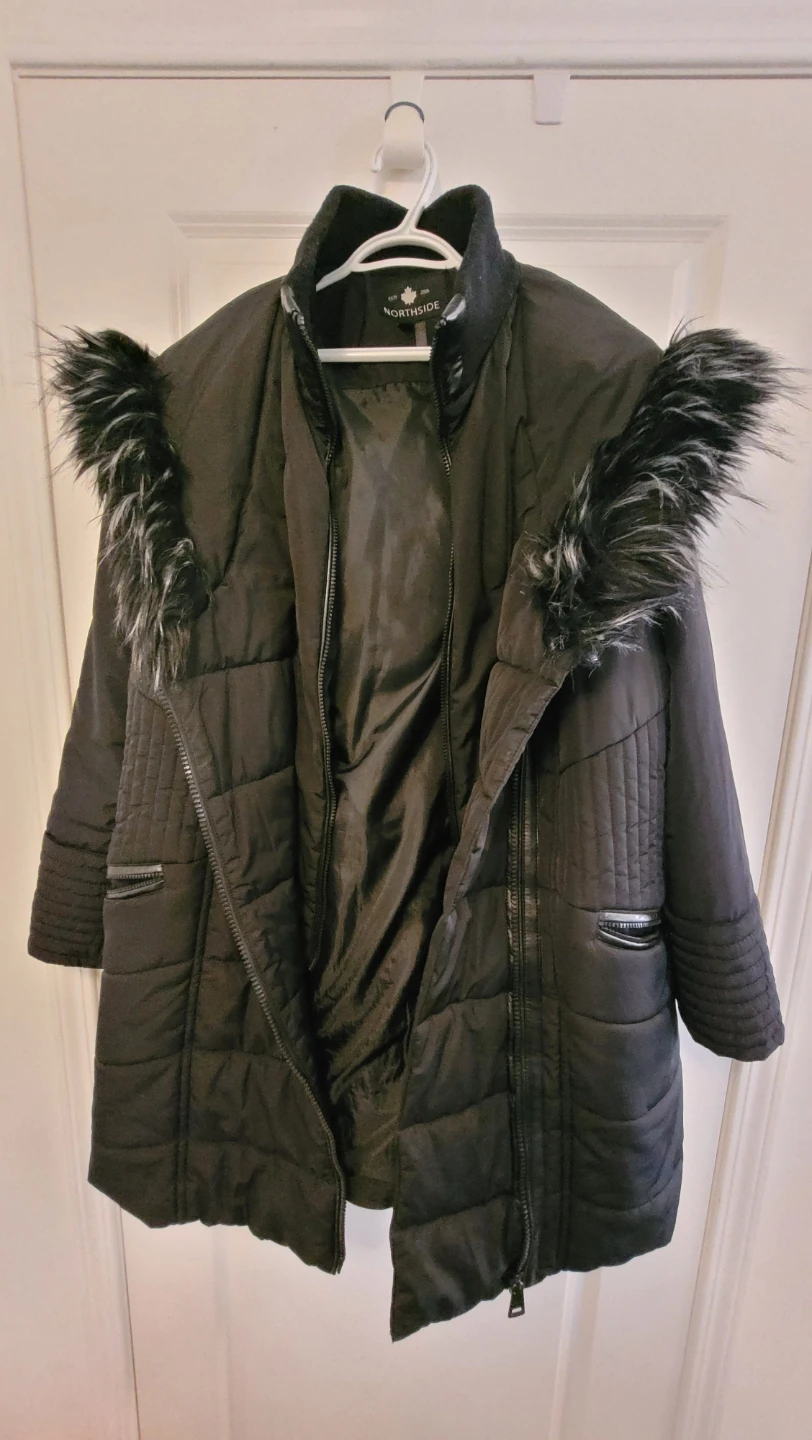 Northside Black Winter Coat Size 18W