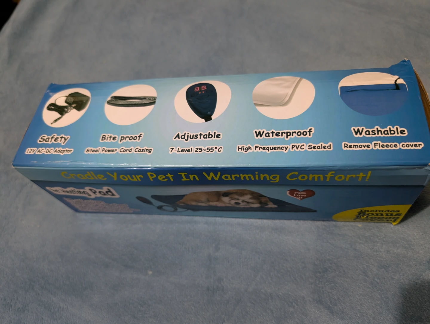 OnKey Pet Heating Pad with Adjustable Temperature - photo 2