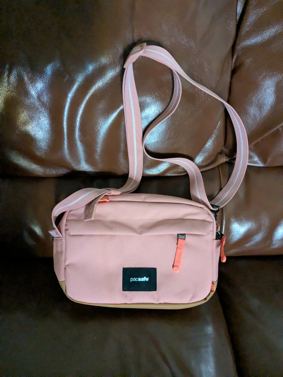 Pacsafe anti-theft crossbody bag