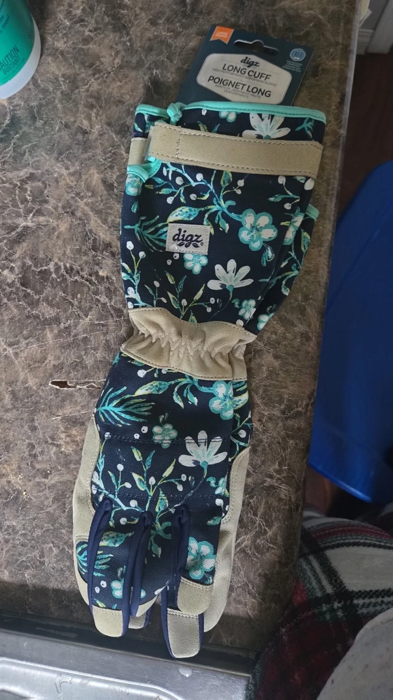 Digz long cuff gardening gloves