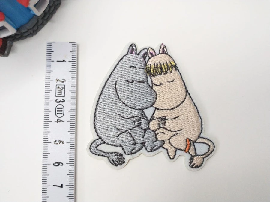 New Moomin Embroidered Patch Snorkmaiden